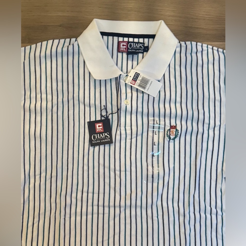 Chaps by Ralph Lauren Stripped Polo